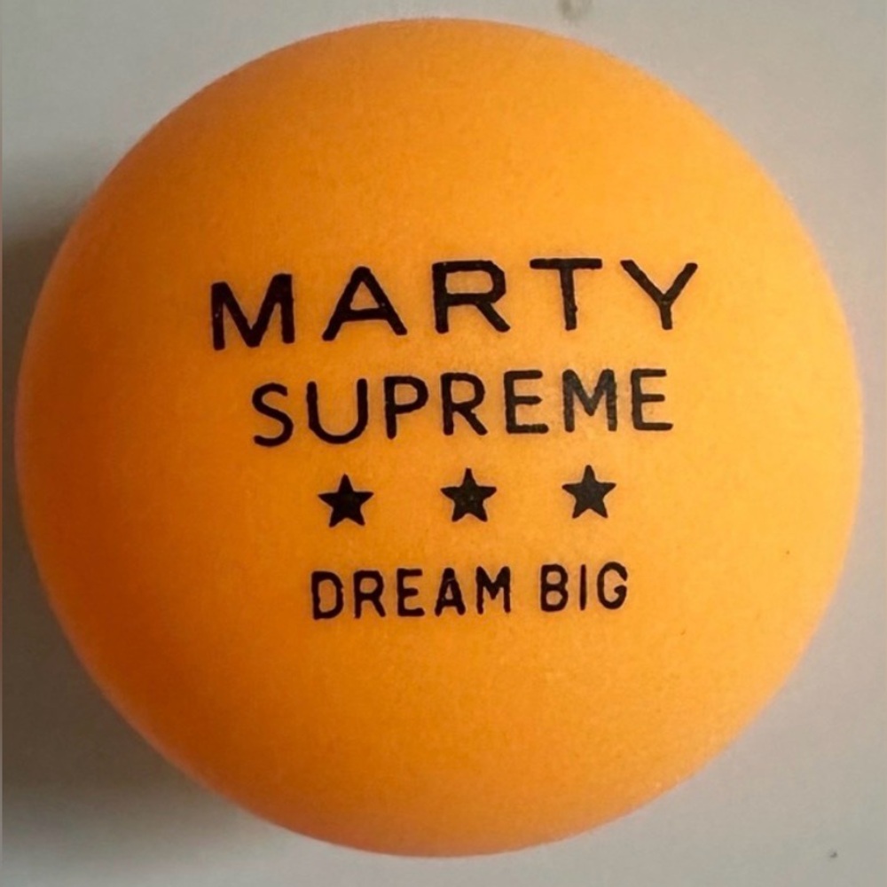 BOX of MARTY SUPREME BNIB ping pong balls from NYC movie premiere! - Picture 3 of 11